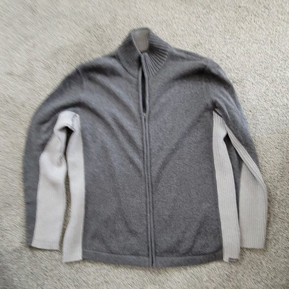Men's Eddie Bauer Heavy Cardigan Zip Up Sweater Large